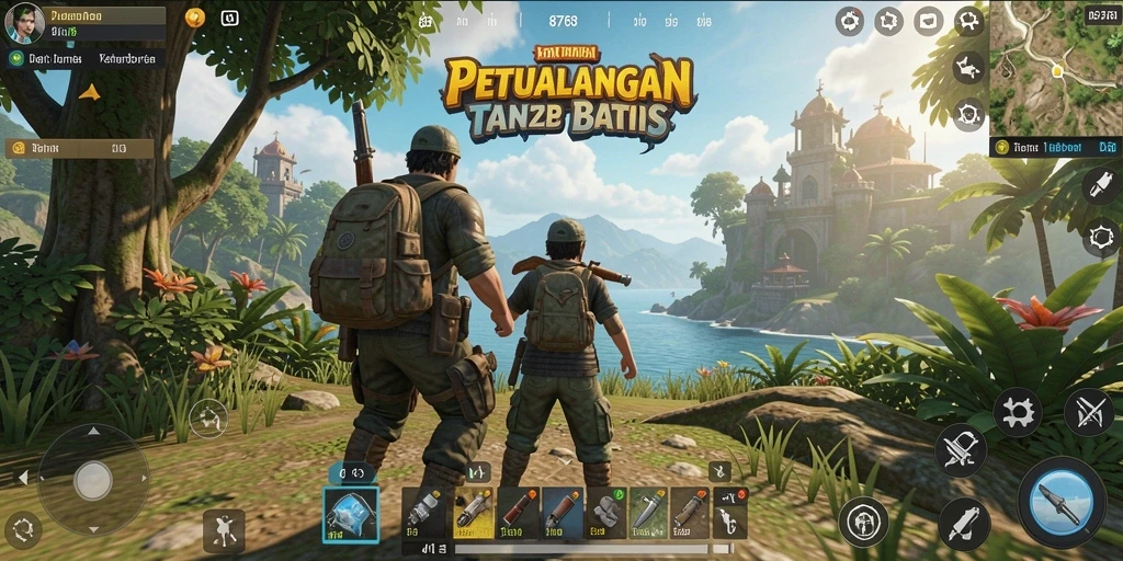 Gameplay menakjubkan di dunia terbuka 8768.