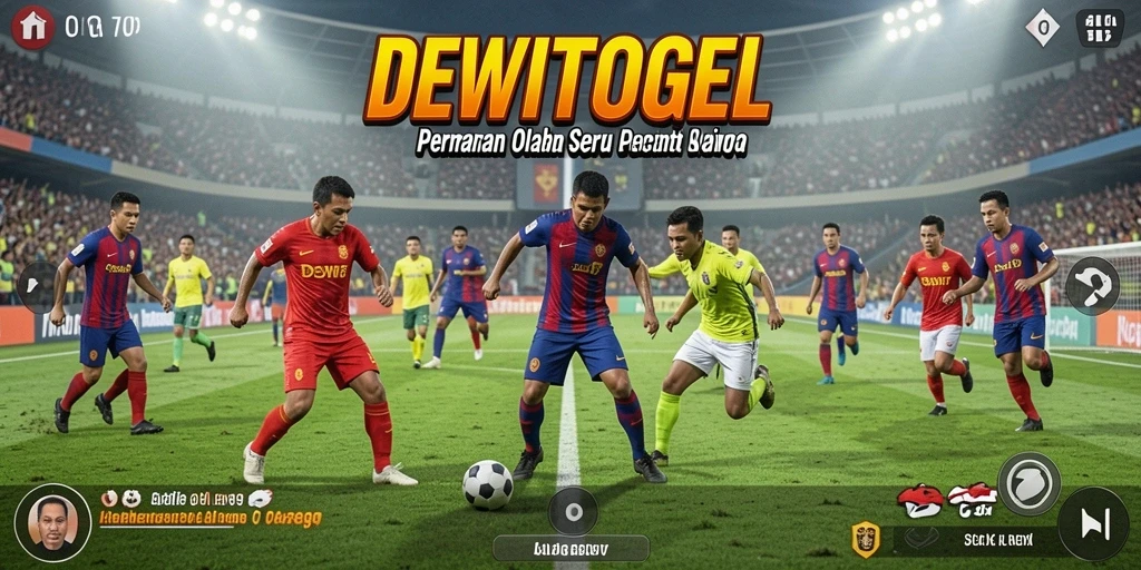 Tampilan gameplay seru di DEWITOGEL saat berkompetisi di lapangan.