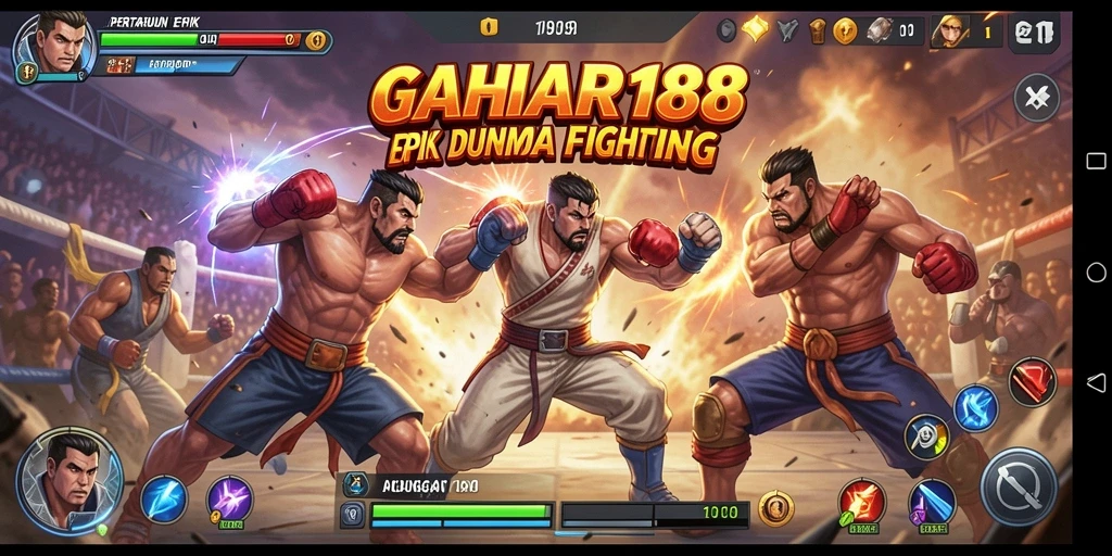 Tampilan gameplay GAHAR188 yang intens dan mendebarkan.