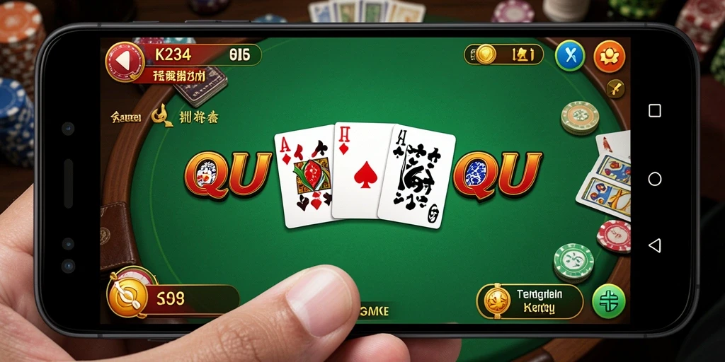 Tampilan gameplay QiuQiu yang menarik dan seru.