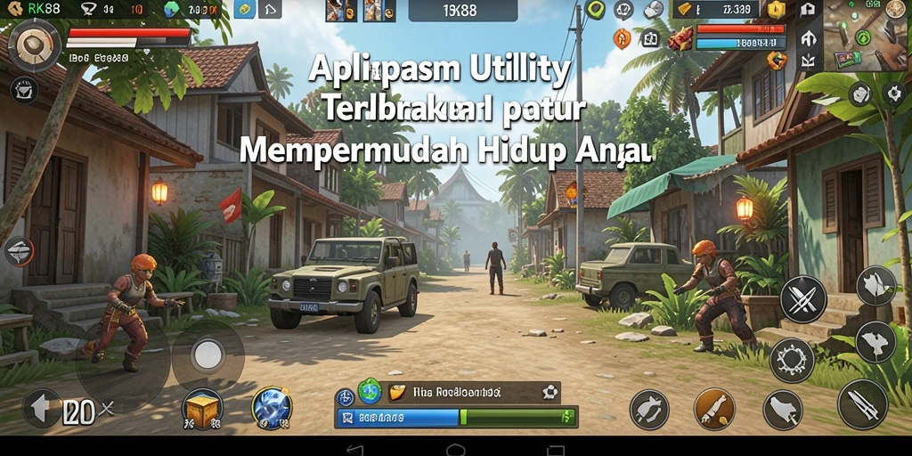 Tampilan utama RK88 yang memudahkan akses fitur Utility.