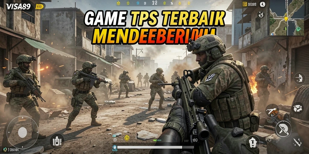 Tampilan utama gameplay <strong>VISA89</strong> menampilkan aksi tempur yang mendebarkan.